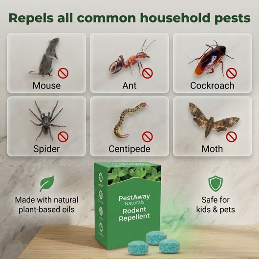PestAway Naturals Rodent Repellent Pucks — 12 Pack
