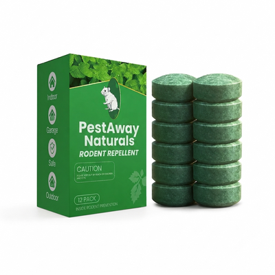 PestAway Naturals Rodent Repellent Pucks — 12 Pack