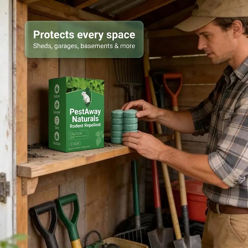 PestAway Naturals Rodent Repellent Pucks — 12 Pack
