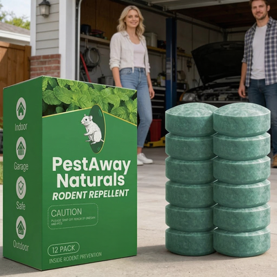 PestAway Naturals Rodent Repellent Pucks — 12 Pack