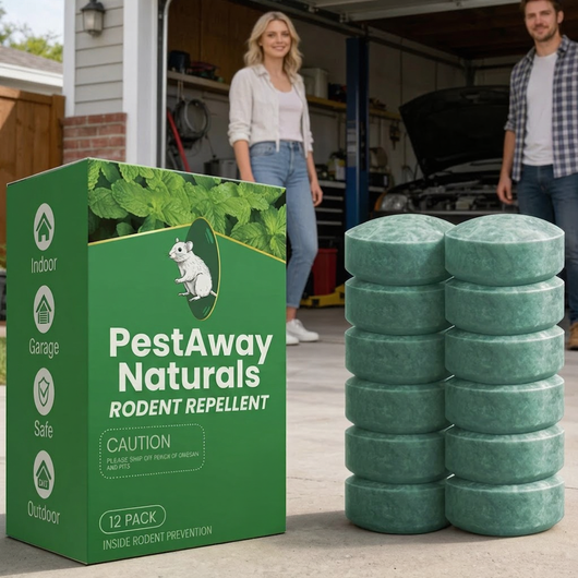 PestAway Naturals Rodent Repellent Pucks — 12 Pack